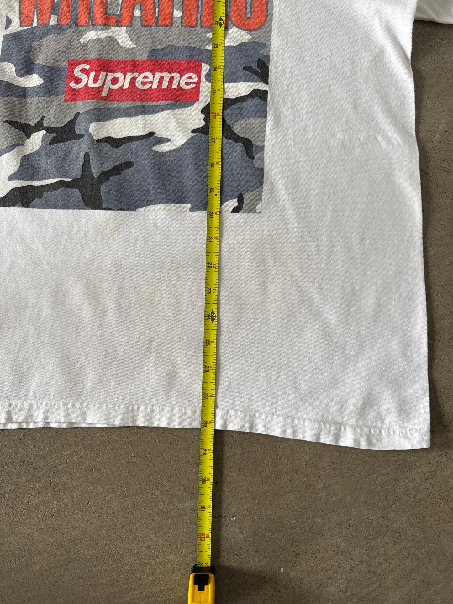 Supreme Wheaties White Tee