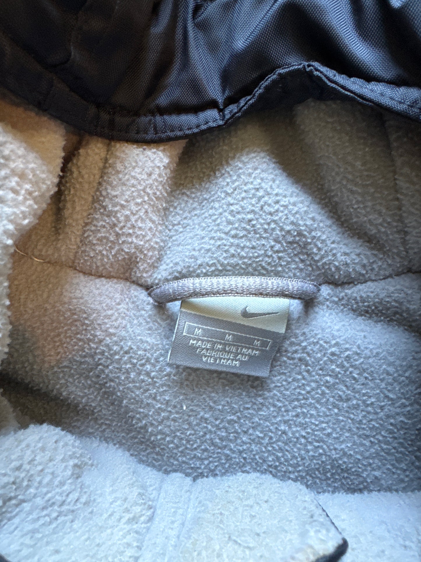 Vintage Nike Y2K Fleece Nylon Parka Jacket