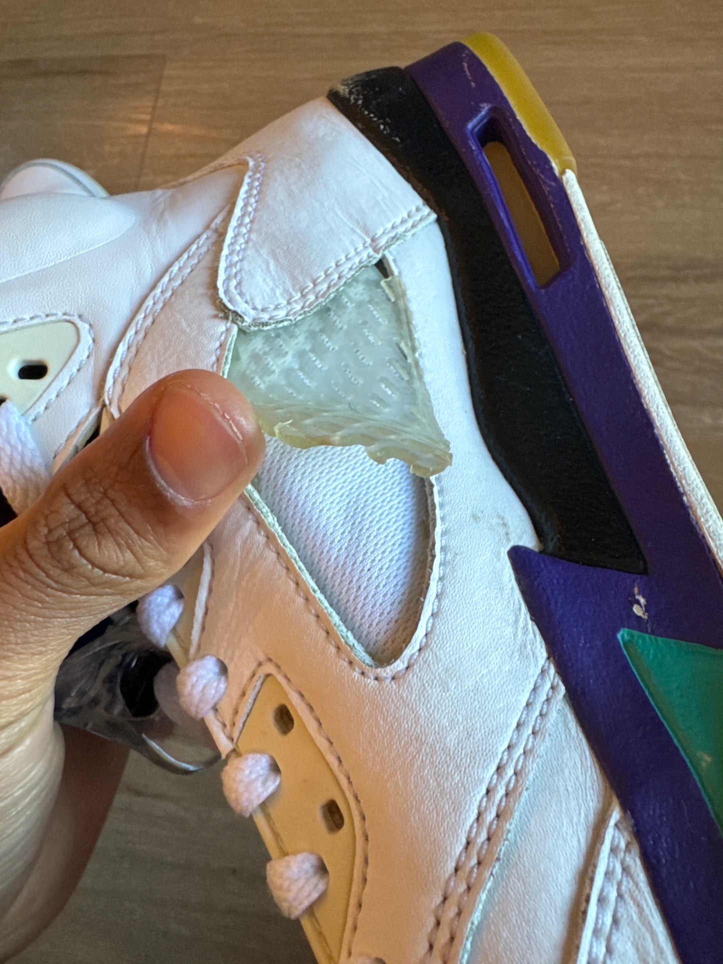 Jordan Retro 5 Grape 2013 Restoration Shoe