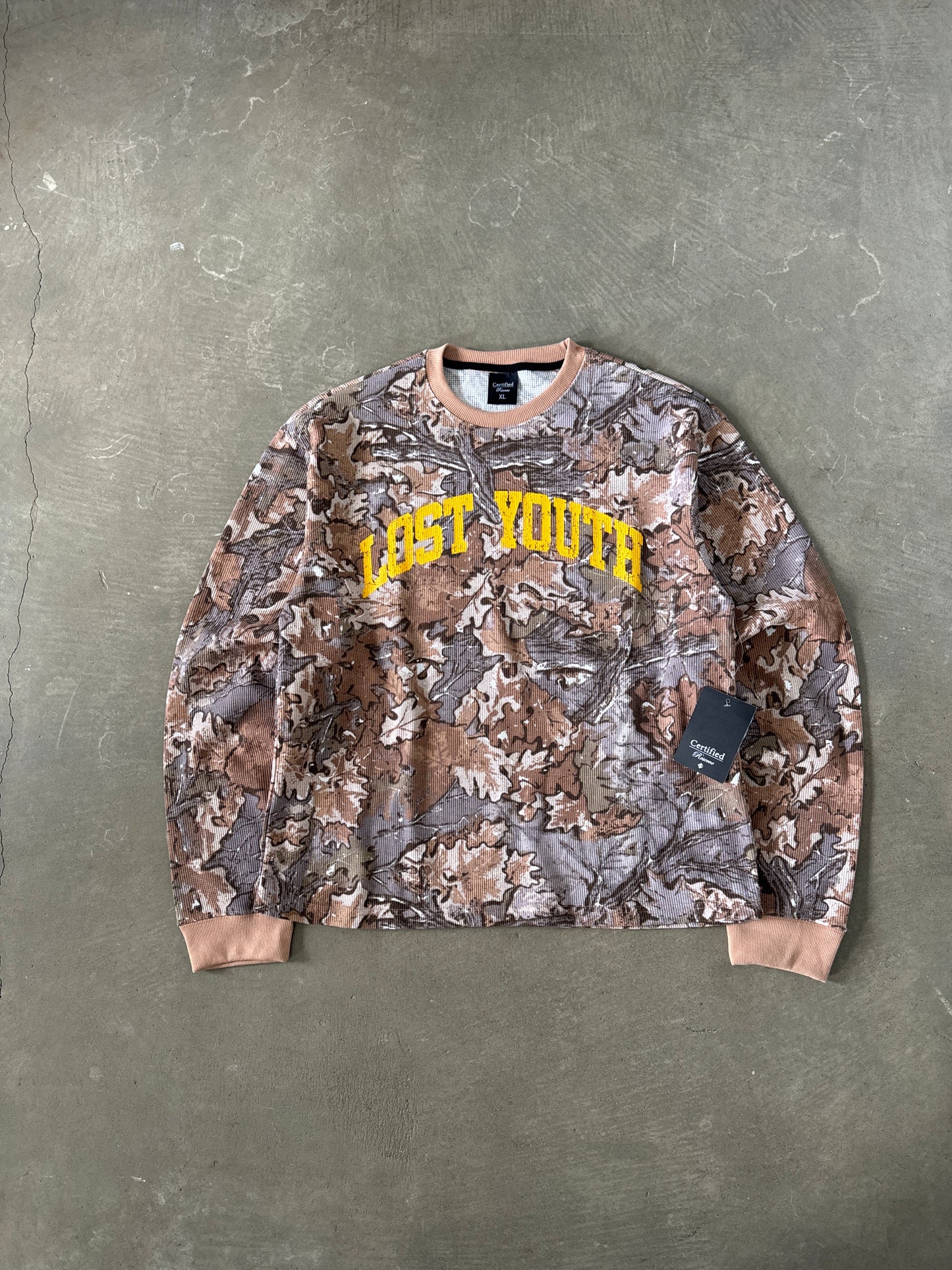 Certified Reserve Lost Youth Forest Camo Thermal Longsleeve