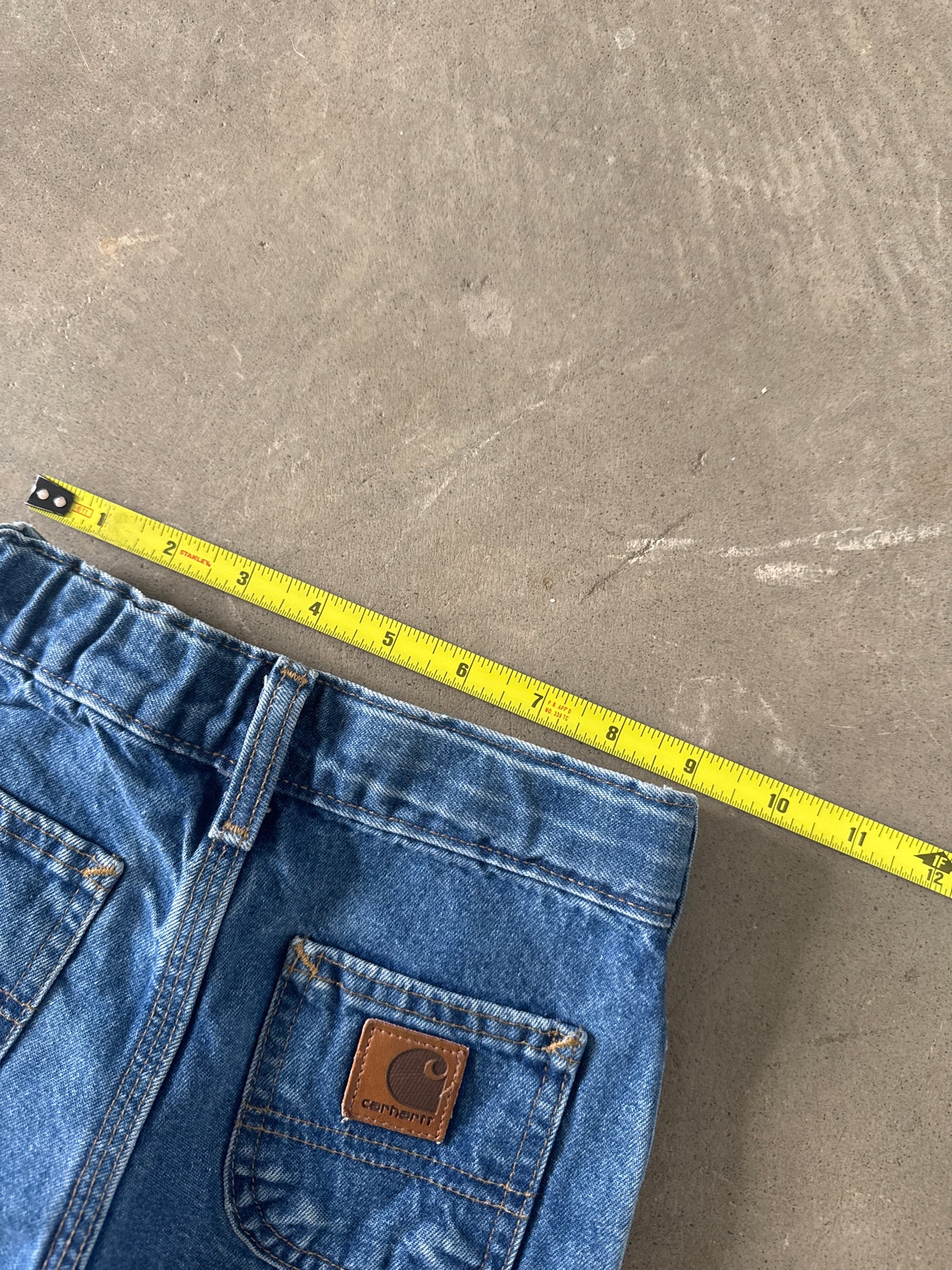 Carhartt Toddler Dungaree Fit Dark Washed Denim Jeans