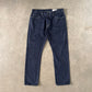 Imogene And Willie Dark Washed Straight Fit Selvage Denim Jeans