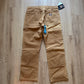 Dickies Dark Tan Relaxed Straight Double Knee Carpenter Pants