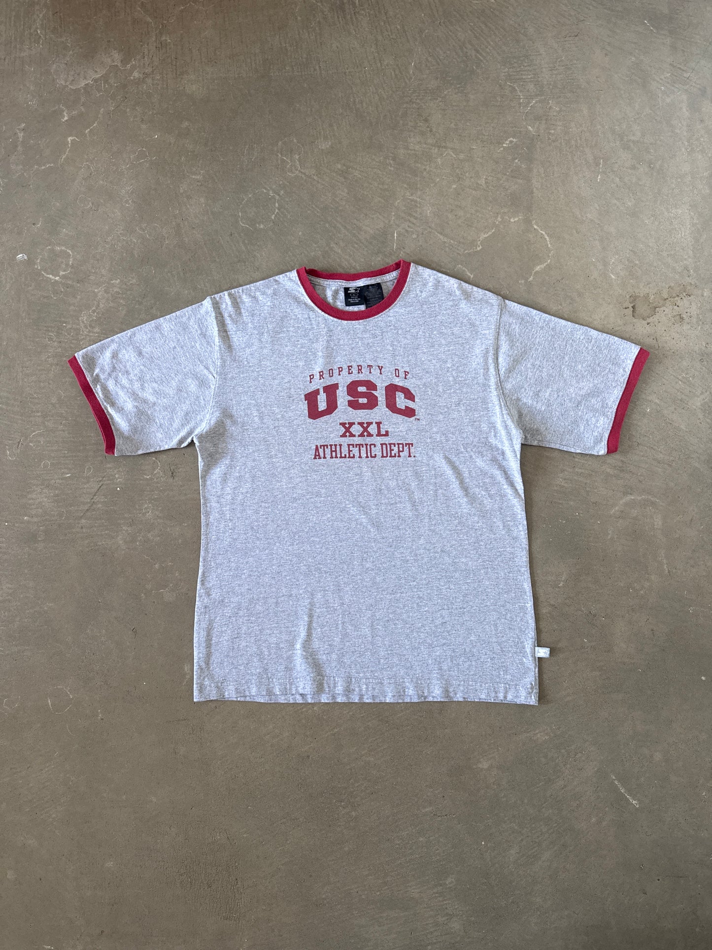 Vintage Starter University Of South Carolina Gamecocks Ringer Tee