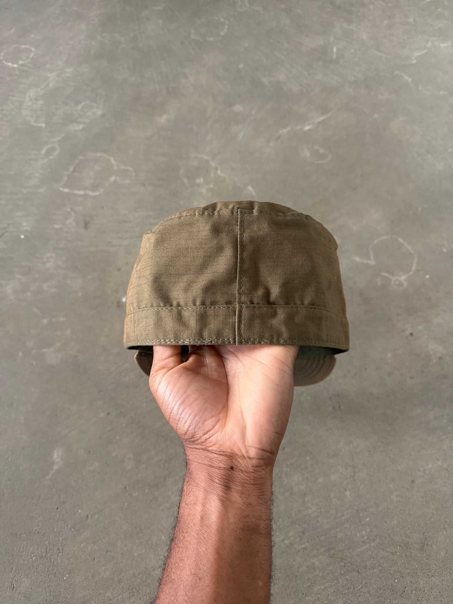 Vintage 1991 US Military BDU Combat Patrol Sunfaded Cadet Cap Hat