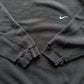 Vintage Nike Faded Black Distressed Boxy Sweatshirt
