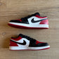 Jordan 1 Low Bred Toe