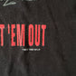 Vintage 1992 Houston Oilers NFL Taz Looney Tunes Tee