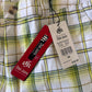 Vintage Y2K Dtek Plaid Baggy Long Shorts