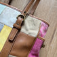 Coach Signature Sufflette Leather Handbag Tote Purse