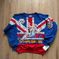 Vintage 80s Adidas Olympic Games London 1908 1948 Sweatshirt
