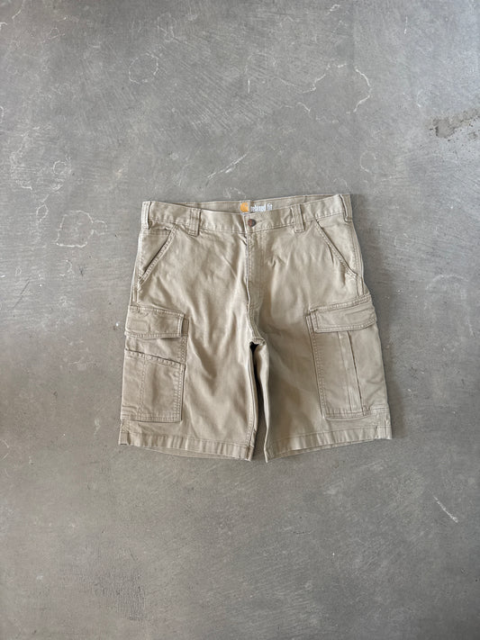 Carhartt Relaxed Fit Tan Cargo Shorts