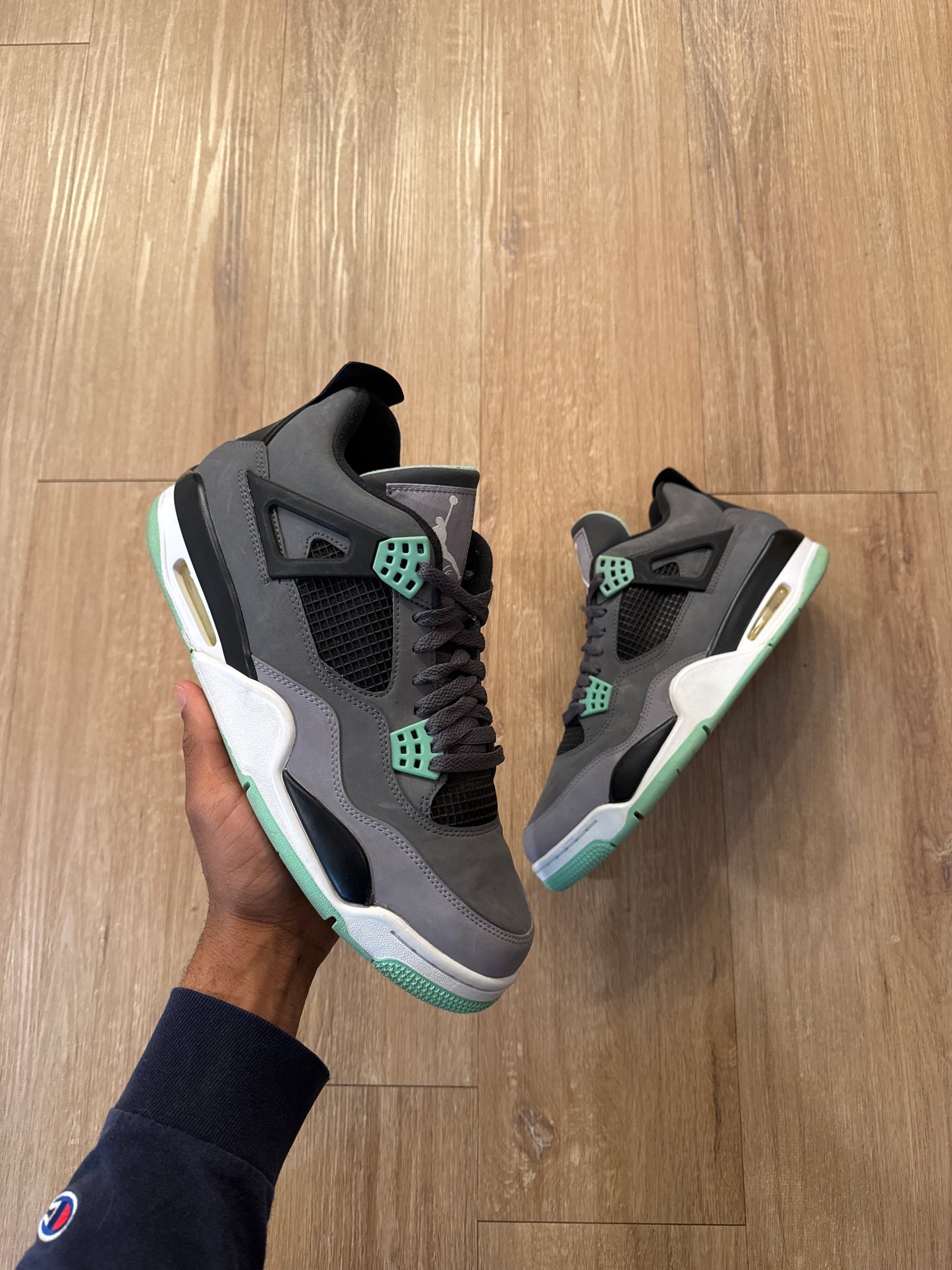 Jordan Retro 4 Green Glow 2013