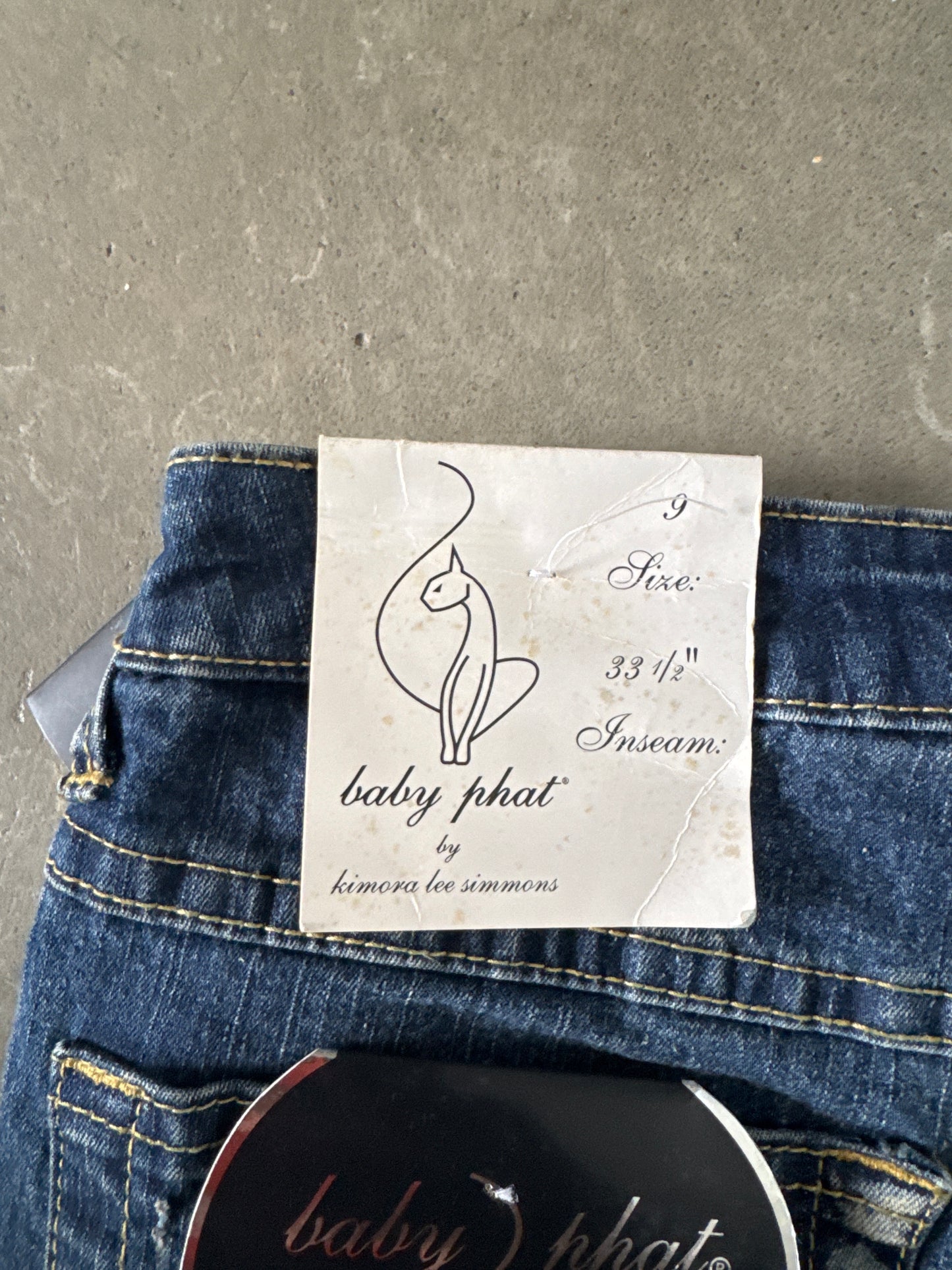 Vintage Y2K Women’s Baby Phat Bootcut Denim Jeans