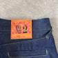 Evisu Japanese Blue Wave Art Selvedge Denim Jeans
