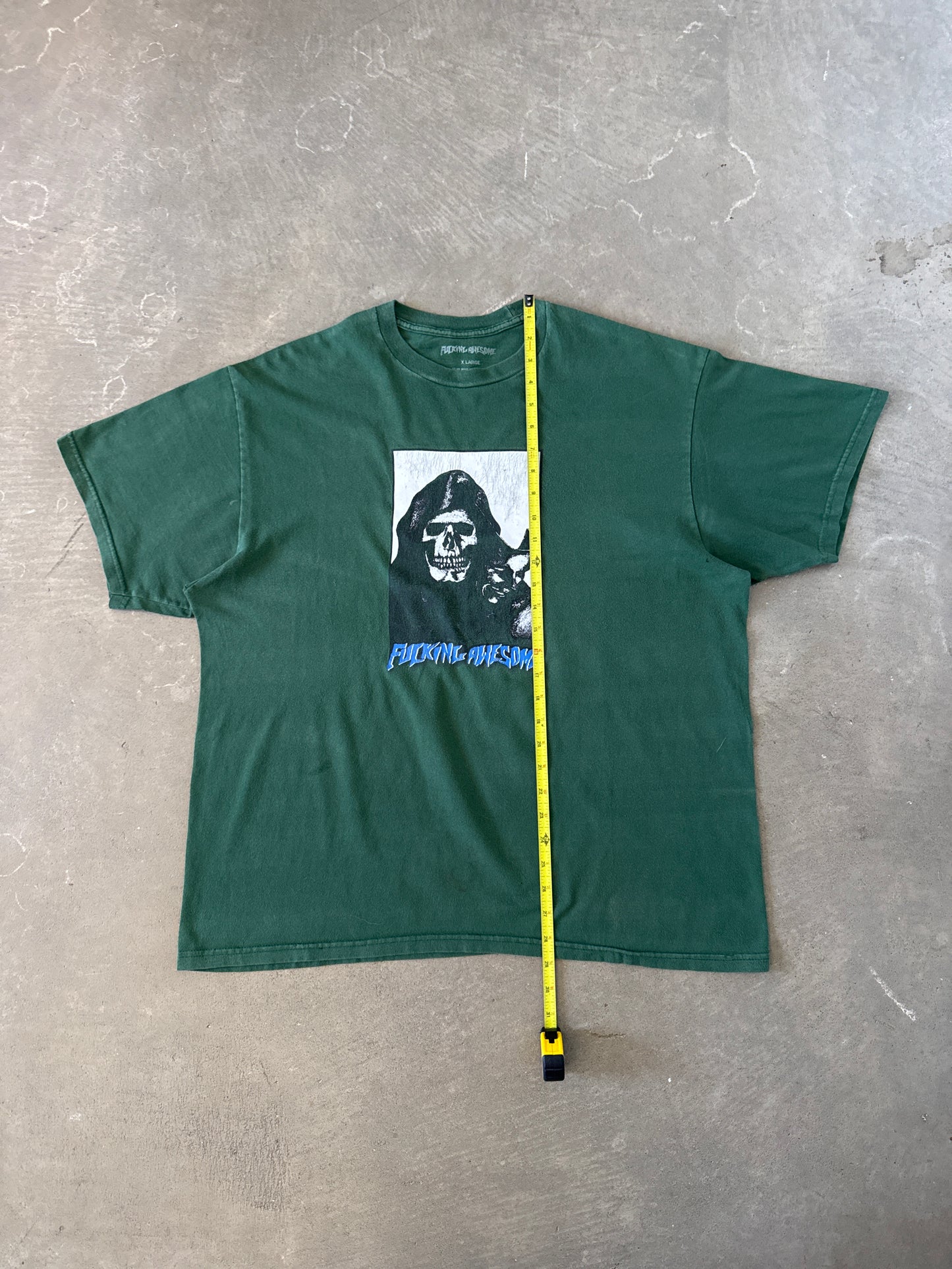 Fucking Awesome Santana Forest Green Tee