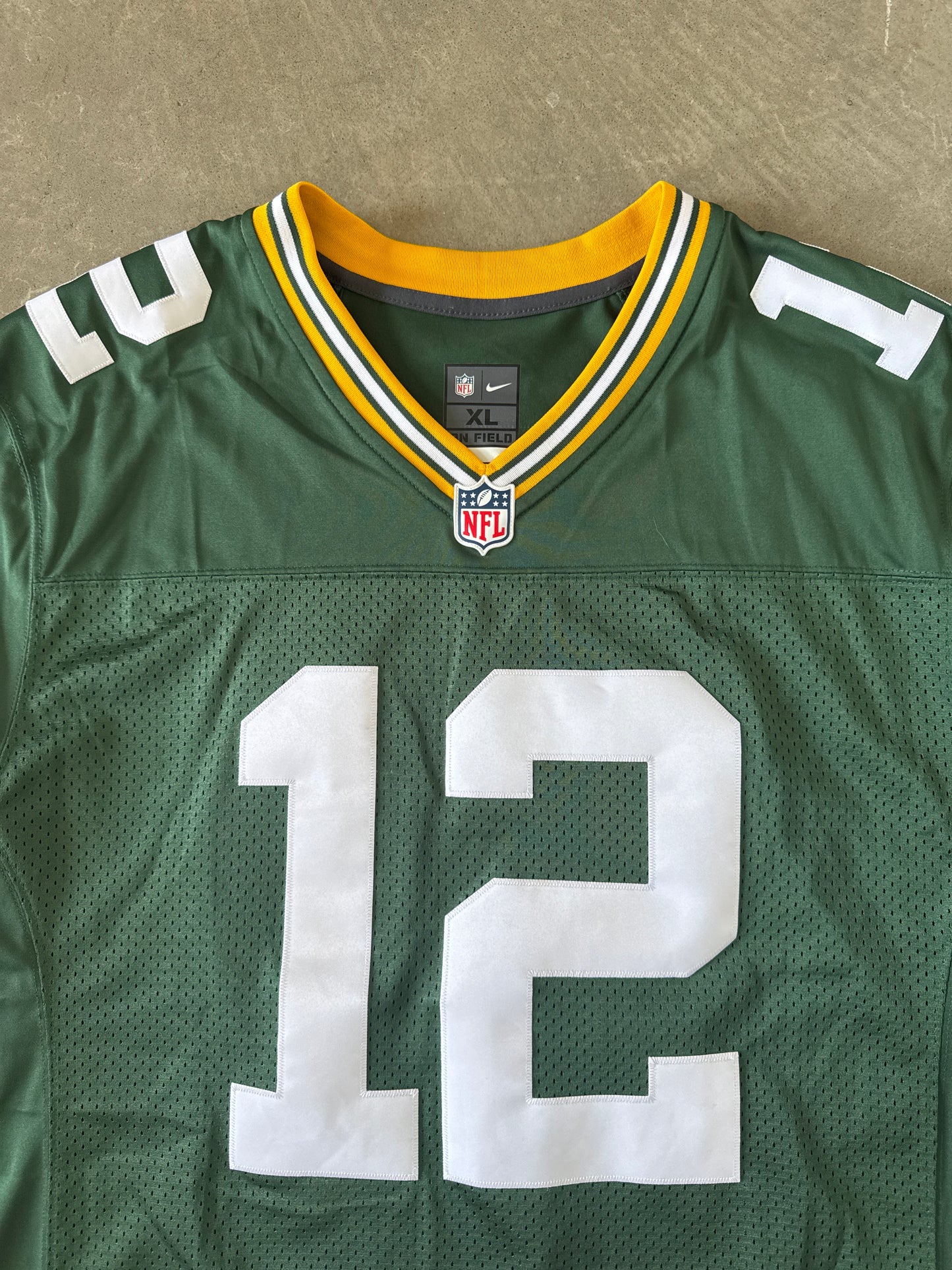 Nike Green Bay Packers Aaron Rodgers Football Jersey