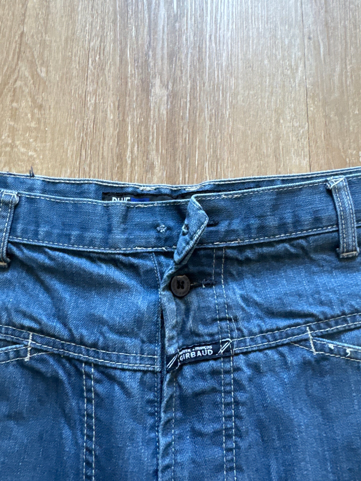 Vintage Marithe Francois Girbuad Denim Shorts