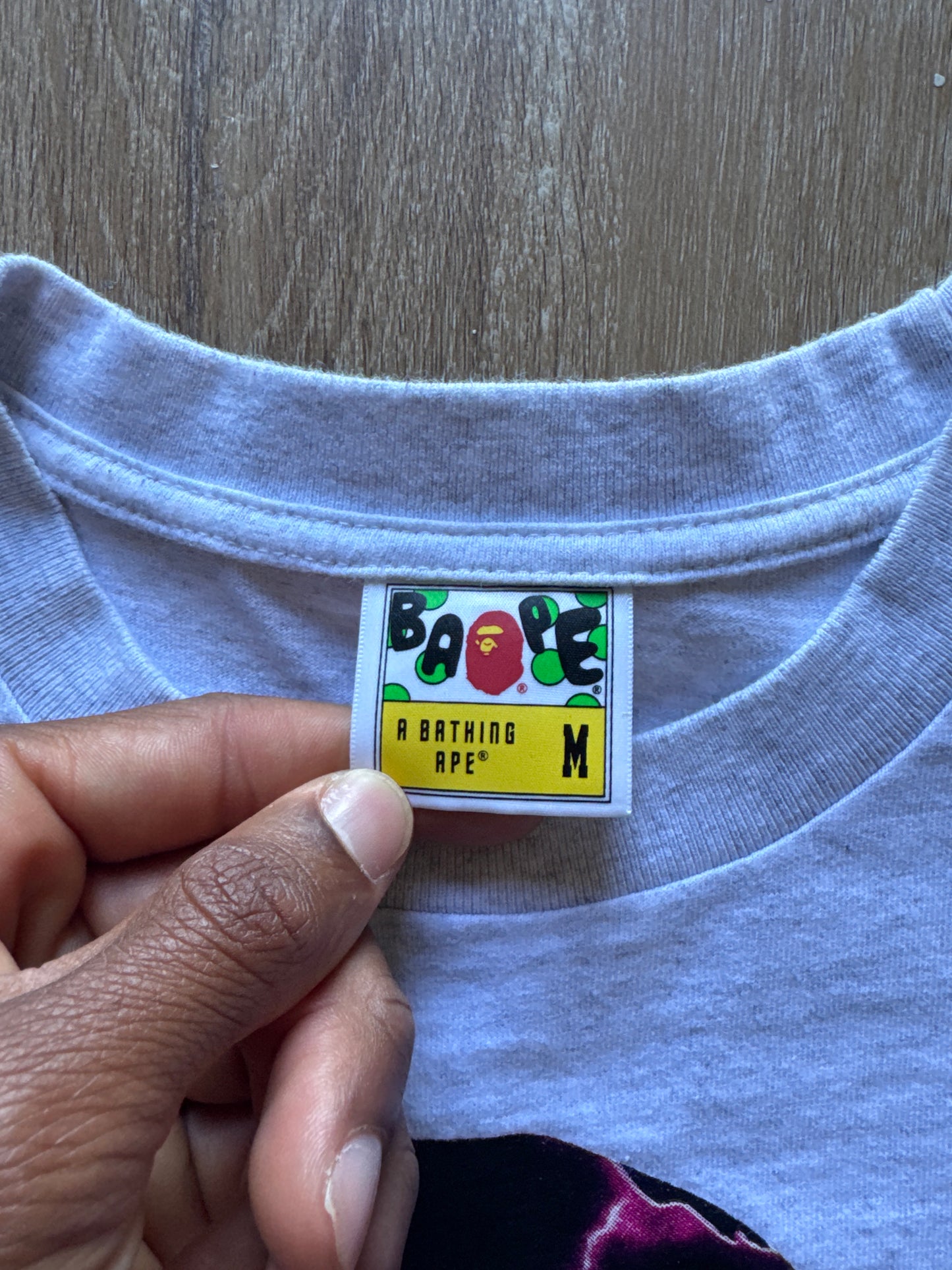 A Bathing Ape Bape Lightning Tee