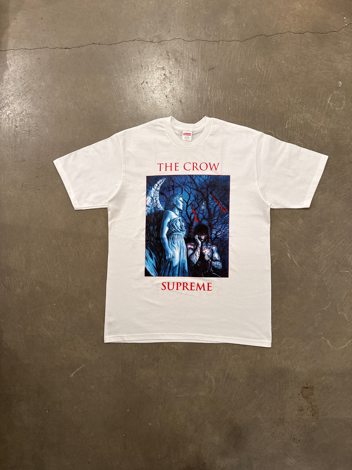 Supreme The Crow White Tee (FW21)