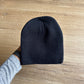 Vintage Y2K Skull Rock Bedazzled Skully Beanie Hat