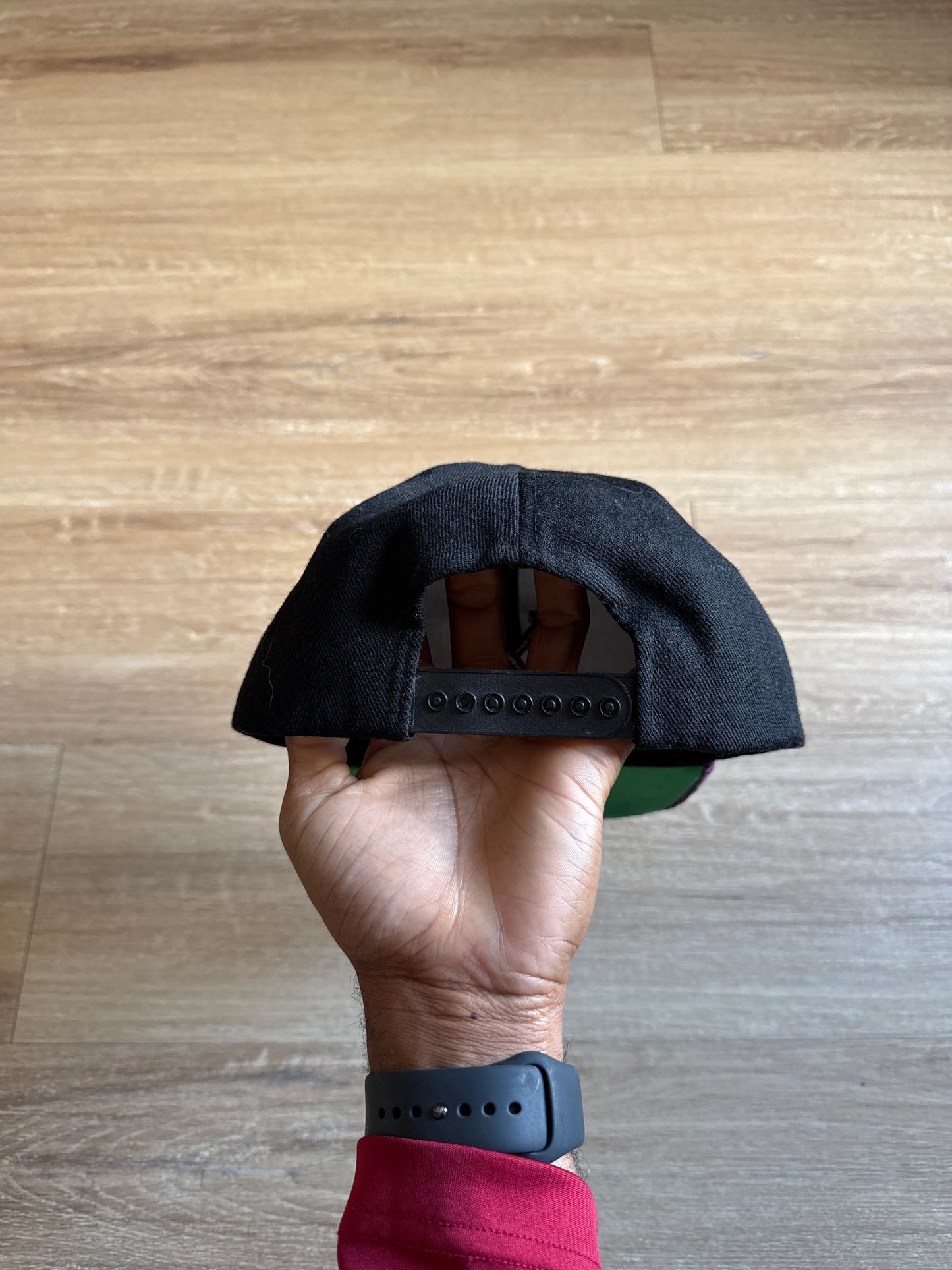Vintage 90s Malcolm X Snapback Cap Hat
