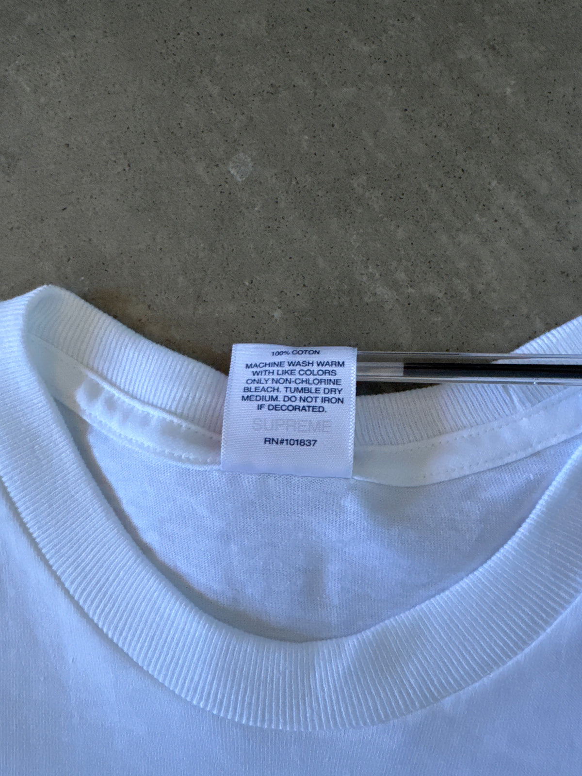 Supreme Motion Logo White Tee (SS20)