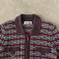 Vintage 80s Women’s San Remo Acrylic Knit Zip Up Jacket