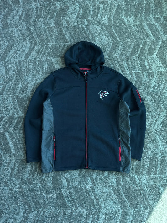 NFL Team Apparel Atlanta Falcons Hooded Zip Up Jacket