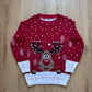Vintage Rudolph The Red Nose Reindeer Sweater