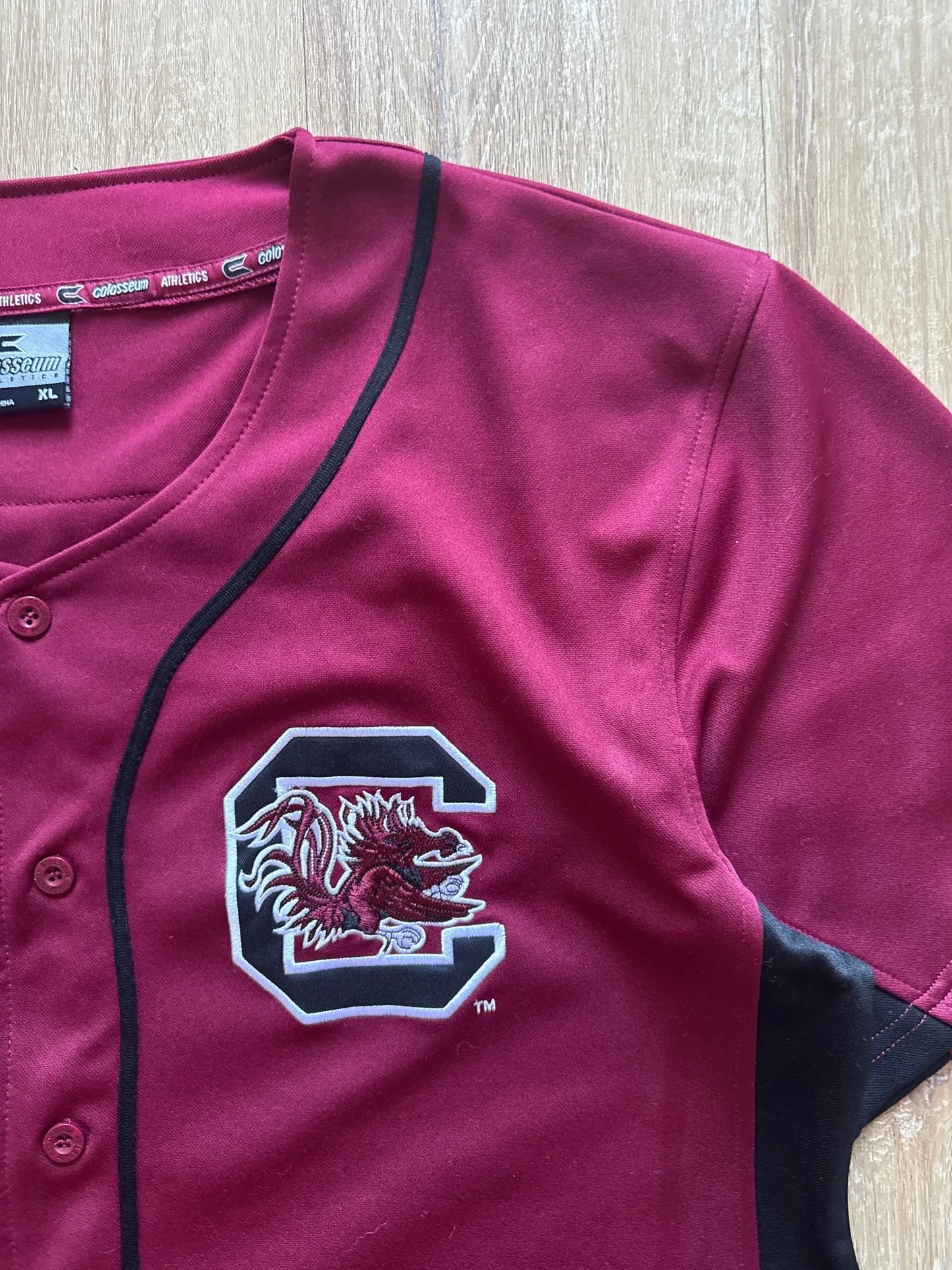 Colosseum University Of South Carolina Gamecocks Baseball Jersey￼