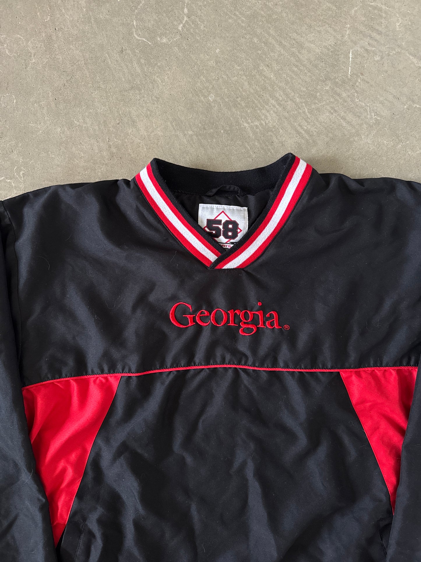 Vintage University Of Georgia Bulldogs Pullover