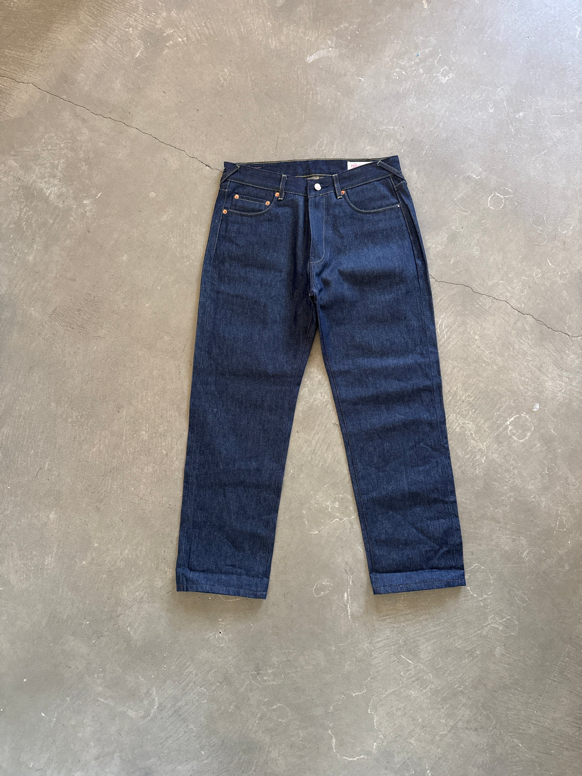 Evisu Embroidered Japanese Art Selvedge Denim Jeans
